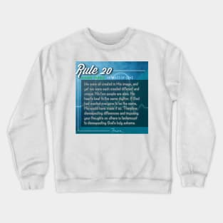 40 RULES OF LOVE - 20 Crewneck Sweatshirt